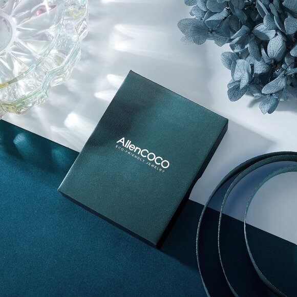 Women Rose Flower Stud Earrings for Sensitive Ears Hypoallergenic - Picture 7 of 7